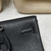 Kelly Ado 89/Black (Noir) BrushedSilver Clemence