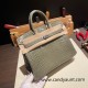Hermes Birkin25cm porous Crocodile 81/Gris Tourterelle Silver Hardware Full Handmade 002 Hermes Birkin25cm porous Crocodile 81/Gris Tourterelle Silver Hardware Full Handmade 002