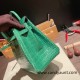 Hermes Birkin25 porous Crocodile 1L/Cactus Gold Hardware Full Handmade 003 Hermes Birkin25 porous Crocodile 1L/Cactus Gold Hardware Full Handmade 003
