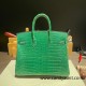Hermes Birkin25 porous Crocodile 1L/Cactus Gold Hardware Full Handmade 003 Hermes Birkin25 porous Crocodile 1L/Cactus Gold Hardware Full Handmade 003