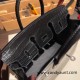 Hermes Birkin25 Crocodile Niloticus 89 /Black (Noir) Silver Hardware Full Handmade 005 Hermes Birkin25 Crocodile Niloticus 89 /Black (Noir) Silver Hardware Full Handmade 005