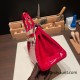 Hermes Birkin25 Crocodile Niloticus Q5/Rouse CasaqueGold Hardware Full Handmade 007 Hermes Birkin25 Crocodile Niloticus Q5/Rouse CasaqueGold Hardware Full Handmade 007