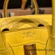 Hermes Birkin25 Crocodile Niloticus M9 / mimosa Gold Hardware Full Handmade 010 Hermes Birkin25 Crocodile Niloticus M9 / mimosa Gold Hardware Full Handmade 010