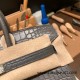 Birkin25 Matte Alligator Crocodile 88/Graphite Silver Hardware Full Handmade 013 Birkin25 Matte Alligator Crocodile 88/Graphite Silver Hardware Full Handmade 013