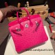 Birkin25 Ostrich& Crocodile 8T Rose Candy& 5J Fuschia Silver Hardware Full Handmade 018 Birkin25 Ostrich& Crocodile 8T Rose Candy& 5J Fuschia Silver Hardware Full Handmade 018