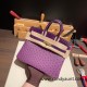 Birkin25 Ostrich &Crocodile P9/ Anemone& N5/CASSIS Gold Hardware Full Handmade 020 Birkin25 Ostrich &Crocodile P9/ Anemone& N5/CASSIS Gold Hardware Full Handmade 020
