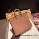 25cm birkin Chamois 18 /Étoupe Grey Gold Hardware Full Handmade 021 25cm birkin Chamois 18 /Étoupe Grey Gold Hardware Full Handmade 021
