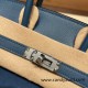25cm birkin Chamois 08 / bleu royal Silver Hardware Full Handmade 022