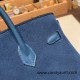 25cm birkin Chamois 08 / bleu royal Silver Hardware Full Handmade 022 25cm birkin Chamois 08 / bleu royal Silver Hardware Full Handmade 022
