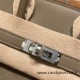 25cm birkin Chamois 18/Étoupe Grey Silver Hardware Full Handmade 023 25cm birkin Chamois 18/Étoupe Grey Silver Hardware Full Handmade 023