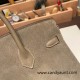 25cm birkin Chamois 18/Étoupe Grey Silver Hardware Full Handmade 023 25cm birkin Chamois 18/Étoupe Grey Silver Hardware Full Handmade 023