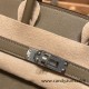 25cm birkin Chamois 18/Étoupe Grey Silver Hardware Full Handmade 024 25cm birkin Chamois 18/Étoupe Grey Silver Hardware Full Handmade 024
