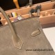 25cm birkin Chamois 18/Étoupe Grey Silver Hardware Full Handmade 024 25cm birkin Chamois 18/Étoupe Grey Silver Hardware Full Handmade 024