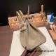 25cm birkin Chamois 18/Étoupe Grey Silver Hardware Full Handmade 024 25cm birkin Chamois 18/Étoupe Grey Silver Hardware Full Handmade 024