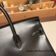 25cm birkin box So black Silver Hardware Full Handmade 025 25cm birkin box So black Silver Hardware Full Handmade 025