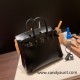 25cm birkin box So black Silver Hardware Full Handmade 025 25cm birkin box So black Silver Hardware Full Handmade 025