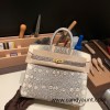Hermes Birkin 25cm Lizard 1B/ Ombre Gold Hardware Full Handmade 027
