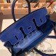 Hermes Birkin 25cm Lizard 73 /Blue Saphir Gold Hardware Full Handmade 030 Hermes Birkin 25cm Lizard 73 /Blue Saphir Gold Hardware Full Handmade 030