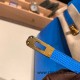 Hermes Birkin 25cm Lizard T7/Blue Hydra Gold Hardware Full Handmade 033 Hermes Birkin 25cm Lizard T7/Blue Hydra Gold Hardware Full Handmade 033