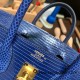 Hermes Birkin 25cm Lizard M3 /Blue Encre Gold Hardware Full Handmade 037 Hermes Birkin 25cm Lizard M3 /Blue Encre Gold Hardware Full Handmade 037