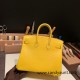 Hermes Birkin 25cm Lizard 9L/CANARI Gold Hardware Full Handmade 039 Hermes Birkin 25cm Lizard 9L/CANARI Gold Hardware Full Handmade 039