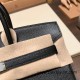 Hermes Birkin 25cm Epsom 89/ Black Silver Hardware Full Handmade 043 Hermes Birkin 25cm Epsom 89/ Black Silver Hardware Full Handmade 043