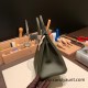 Hermes Birkin 25cm Epsom C6 /Vert Gris Silver Hardware Full Handmade 047 Hermes Birkin 25cm Epsom C6 /Vert Gris Silver Hardware Full Handmade 047