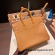 Hermes Birkin 25cm Epsom 37 /Gold Silver Hardware Full Handmade 048 Hermes Birkin 25cm Epsom 37 /Gold Silver Hardware Full Handmade 048