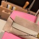 Hermes Birkin 25cm Epsom 5P/ Pink & 10/ Craie Gold Hardware Full Handmade 052 Hermes Birkin 25cm Epsom 5P/ Pink & 10/ Craie Gold Hardware Full Handmade 052