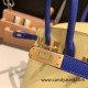 Hermes Birkin 25cm Epsom 1Z/ Jaune Poussin & 7T /Blue Electric Gold Hardware Full Handmade 053 Hermes Birkin 25cm Epsom 1Z/ Jaune Poussin & 7T /Blue Electric Gold Hardware Full Handmade 053