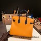 Hermes Birkin 25cm Epsom 9H/ Soleil & 73 /Blue Saphir Gold Hardware Full Handmade 056 Hermes Birkin 25cm Epsom 9H/ Soleil & 73 /Blue Saphir Gold Hardware Full Handmade 056