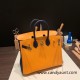Hermes Birkin 25cm Epsom 9H/ Soleil & 73 /Blue Saphir Gold Hardware Full Handmade 056 Hermes Birkin 25cm Epsom 9H/ Soleil & 73 /Blue Saphir Gold Hardware Full Handmade 056