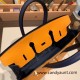 Hermes Birkin 25cm Epsom 9H/ Soleil & 73 /Blue Saphir Gold Hardware Full Handmade 056 Hermes Birkin 25cm Epsom 9H/ Soleil & 73 /Blue Saphir Gold Hardware Full Handmade 056