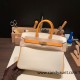 Hermes Birkin 25cm Epsom 10/ Craie & 9H/Soleil Gold Hardware Full Handmade 058 Hermes Birkin 25cm Epsom 10/ Craie & 9H/Soleil Gold Hardware Full Handmade 058