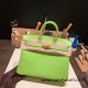 Hermes Birkin 25cm Epsom 6R/ Kiwi Gold Hardware Full Handmade 069 Hermes Birkin 25cm Epsom 6R/ Kiwi Gold Hardware Full Handmade 069