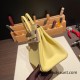 Hermes Birkin 25cm swift 1Z/Jaune Poussin Gold Hardware Full Handmade 070 Hermes Birkin 25cm swift 1Z/Jaune Poussin Gold Hardware Full Handmade 070