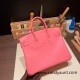 Hermes Birkin 25cm swift K4 /Rose d’ete Gold Hardware Full Handmade 071 Hermes Birkin 25cm swift K4 /Rose d’ete Gold Hardware Full Handmade 071