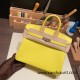 Hermes Birkin 25cm swift 9R/ Lime Silver Hardware Full Handmade 079 Hermes Birkin 25cm swift 9R/ Lime Silver Hardware Full Handmade 079