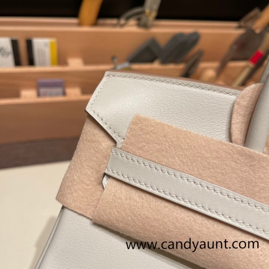 Hermes Birkin 25cm swift 80 Pearl Grey Silver Hardware Full Handmade 080 Hermes Birkin 25cm swift 80 Pearl Grey Silver Hardware Full Handmade 080