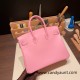 Hermes Birkin 25cm swift 5P /Pink Silver Hardware Full Handmade 082 Hermes Birkin 25cm swift 5P /Pink Silver Hardware Full Handmade 082