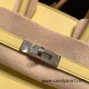 Hermes Birkin 25cm swift 1Z /Jaune Poussin Silver Hardware Full Handmade 083 Hermes Birkin 25cm swift 1Z /Jaune Poussin Silver Hardware Full Handmade 083