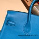 Hermes Birkin 25cm swift 0F /Blue Frida Gold Hardware Full Handmade 084 Hermes Birkin 25cm swift 0F /Blue Frida Gold Hardware Full Handmade 084