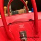 Hermes Birkin 25cm swift S3/Rouge Cœur Silver Hardware Full Handmade 085 Hermes Birkin 25cm swift S3/Rouge Cœur Silver Hardware Full Handmade 085