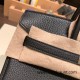 Hermes Birkin 25cm togo 89/Black (Noir) Silver Hardware Full Handmade 090 Hermes Birkin 25cm togo 89/Black (Noir) Silver Hardware Full Handmade 090