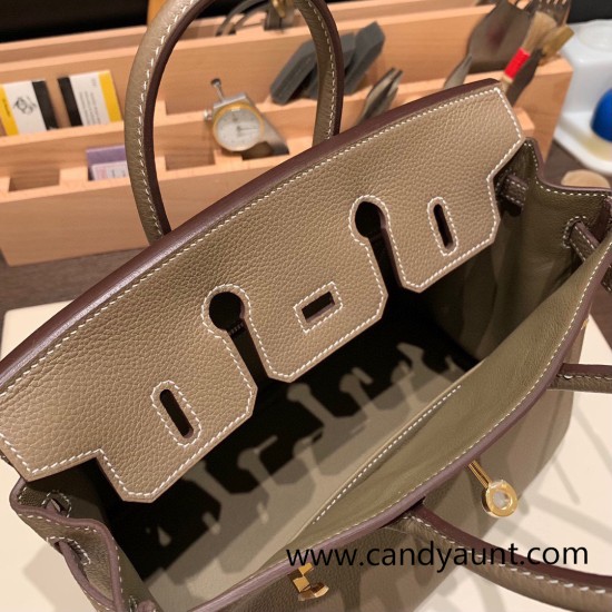 Hermes birkin 30cm stock Swift & Canvas 0M/Chai Silver Hardware Full Handmade Hermes birkin 30cm stock Swift & Canvas 0M/Chai Silver Hardware Full Handmade