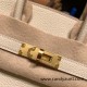 Hermes Birkin 25cm togo 10 /Craie Gold Hardware Full Handmade 096 Hermes Birkin 25cm togo 10 /Craie Gold Hardware Full Handmade 096