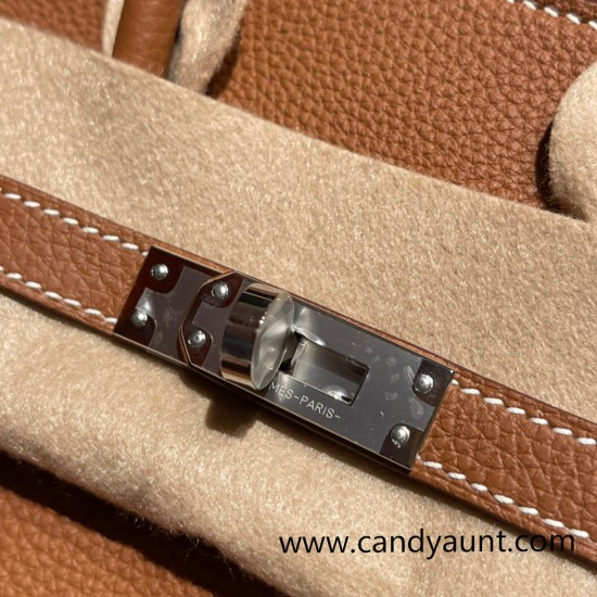 Hermes Birkin 25cm togo 37 /Gold Silver Hardware Full Handmade 105 Hermes Birkin 25cm togo 37 /Gold Silver Hardware Full Handmade 105