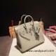 Hermes Birkin 25cm togo Q1 /Sauge Silver Hardware Full Handmade 108 Hermes Birkin 25cm togo Q1 /Sauge Silver Hardware Full Handmade 108