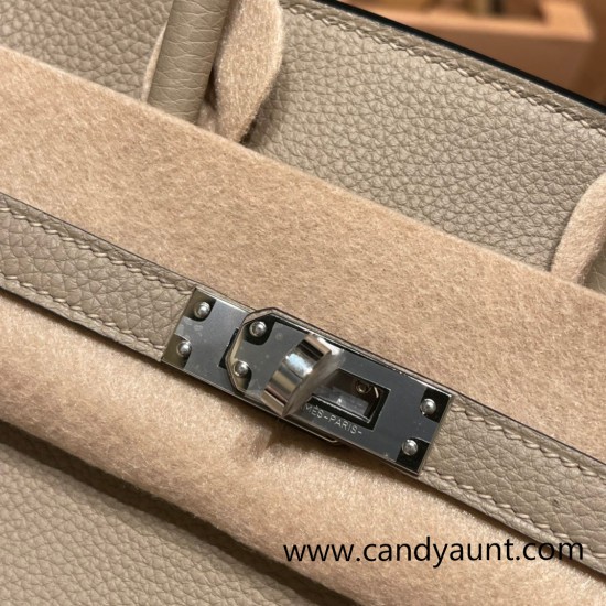 Hermes Birkin 25cm togo 81 /Gris Tourterelle Gold Hardware Full Handmade 111 Hermes Birkin 25cm togo 81 /Gris Tourterelle Gold Hardware Full Handmade 111