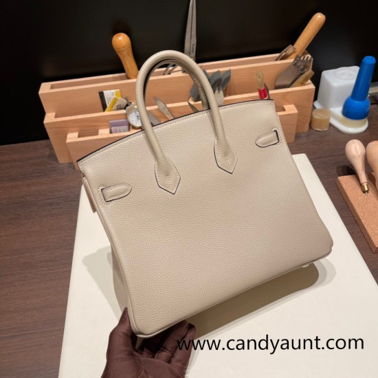 Hermes Birkin 25cm togo 81 /Gris Tourterelle Gold Hardware Full Handmade 111 Hermes Birkin 25cm togo 81 /Gris Tourterelle Gold Hardware Full Handmade 111